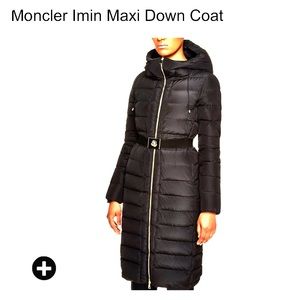 NWT Moncler Imin Maxi Down Coat Jacket $1450 AUTH